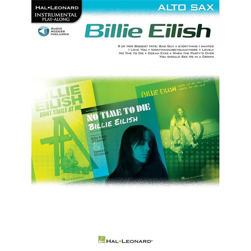 Hal Leonard Billie Eilish - Alto-Sax Play-Along von Hal Leonard
