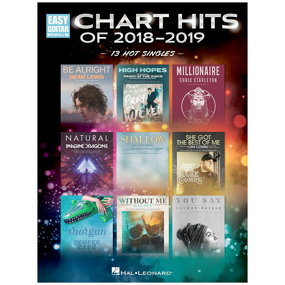 Hal Leonard Chart Hits Of 2018-2019 for Easy Guitar Notenbuch von Hal Leonard