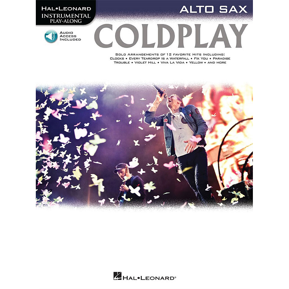 Hal Leonard Coldplay - Alto-Sax Play-Along von Hal Leonard