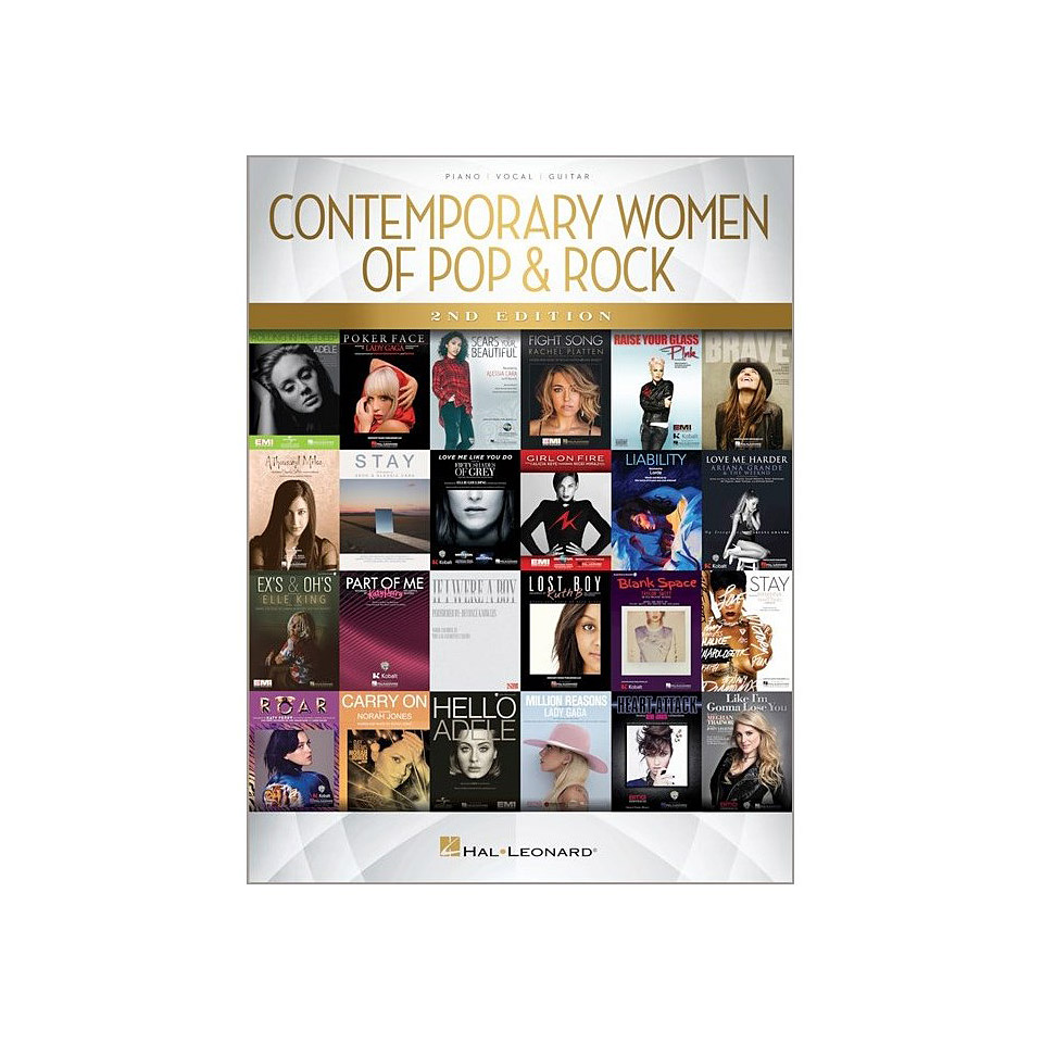 Hal Leonard Contemporary Women Of Pop & Rock (PVG) 2nd Edition von Hal Leonard