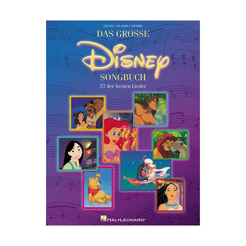 Hal Leonard Das große Disney Songbuch Songbook von Hal Leonard