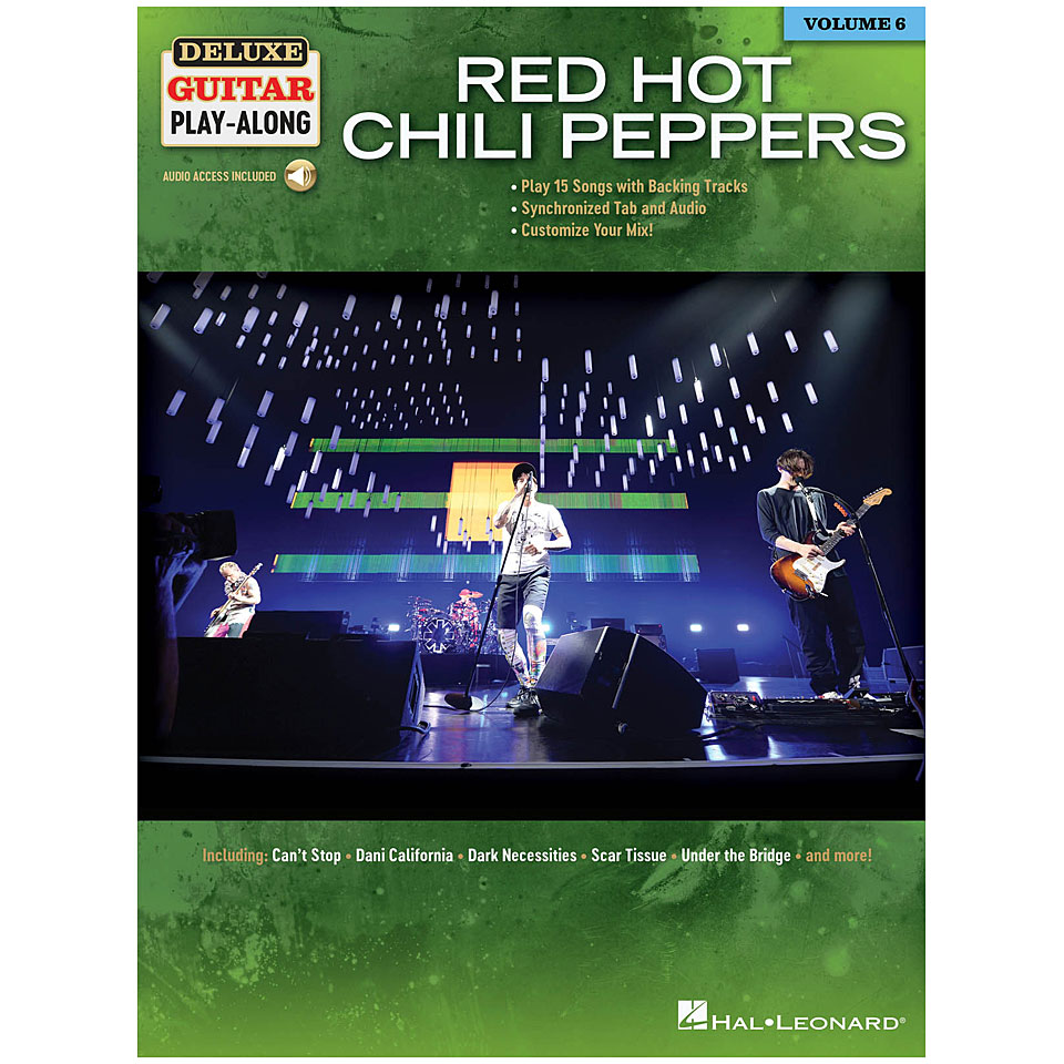 Hal Leonard Deluxe Guitar Play-Along Volume 6 - Red Hot Chili Peppers von Hal Leonard