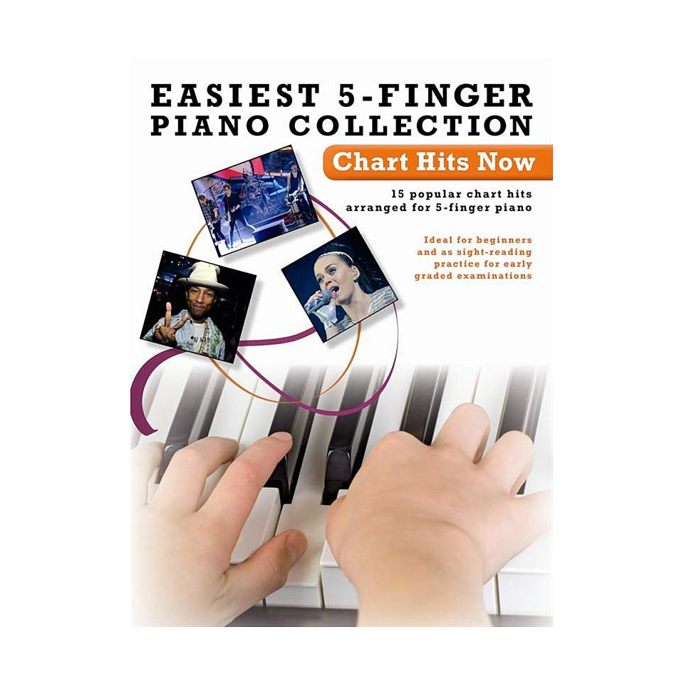 Hal Leonard Easiest 5-Finger Piano Collection: Charts Hits Now von Hal Leonard
