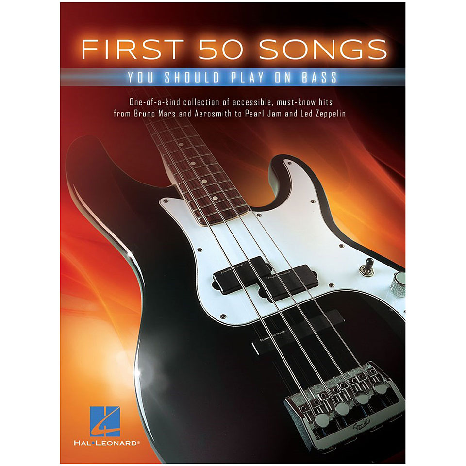 Hal Leonard First 50 Songs You Should Play on Bass Notenbuch Hal Leonard First 50 Songs You Should Play on Bass Notenbuch von Hal Leonard