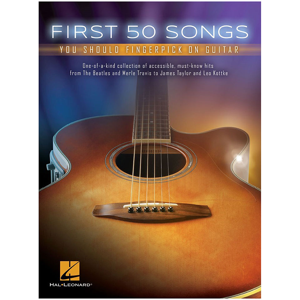 Hal Leonard First 50 Songs you should fingerpick on guitar Notenbuch von Hal Leonard