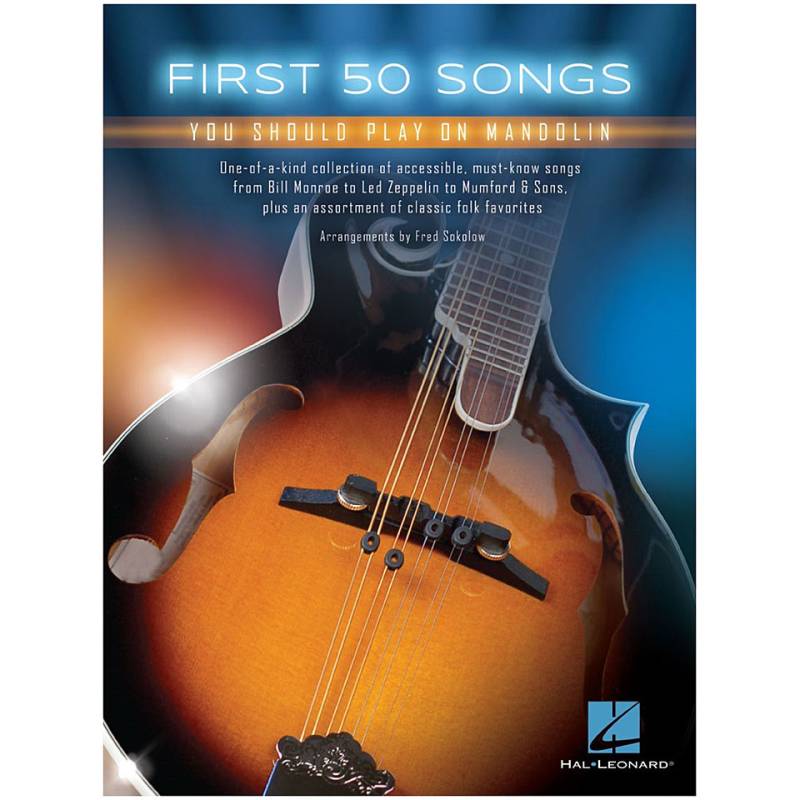 Hal Leonard First 50 Songs you should play on mandolin Notenbuch von Hal Leonard