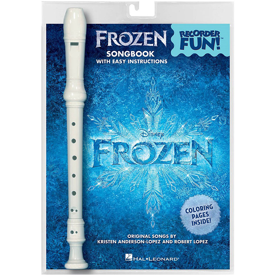 Hal Leonard Frozen - Recorder Fun! Notenbuch von Hal Leonard