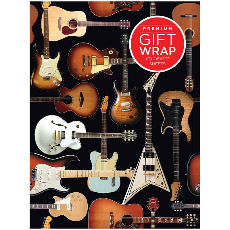 Hal Leonard Gift Wrap - Guitar Collage Design Geschenkartikel von Hal Leonard