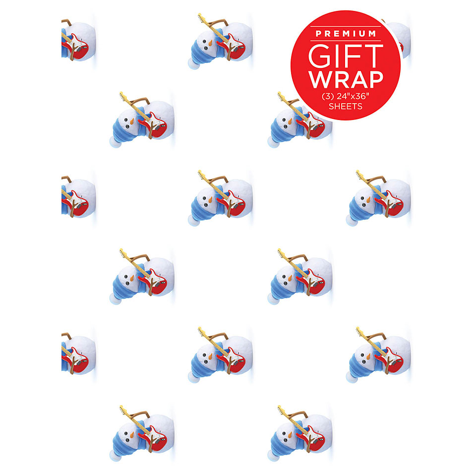 Hal Leonard Gift Wrap - Snowman Design Geschenkartikel von Hal Leonard