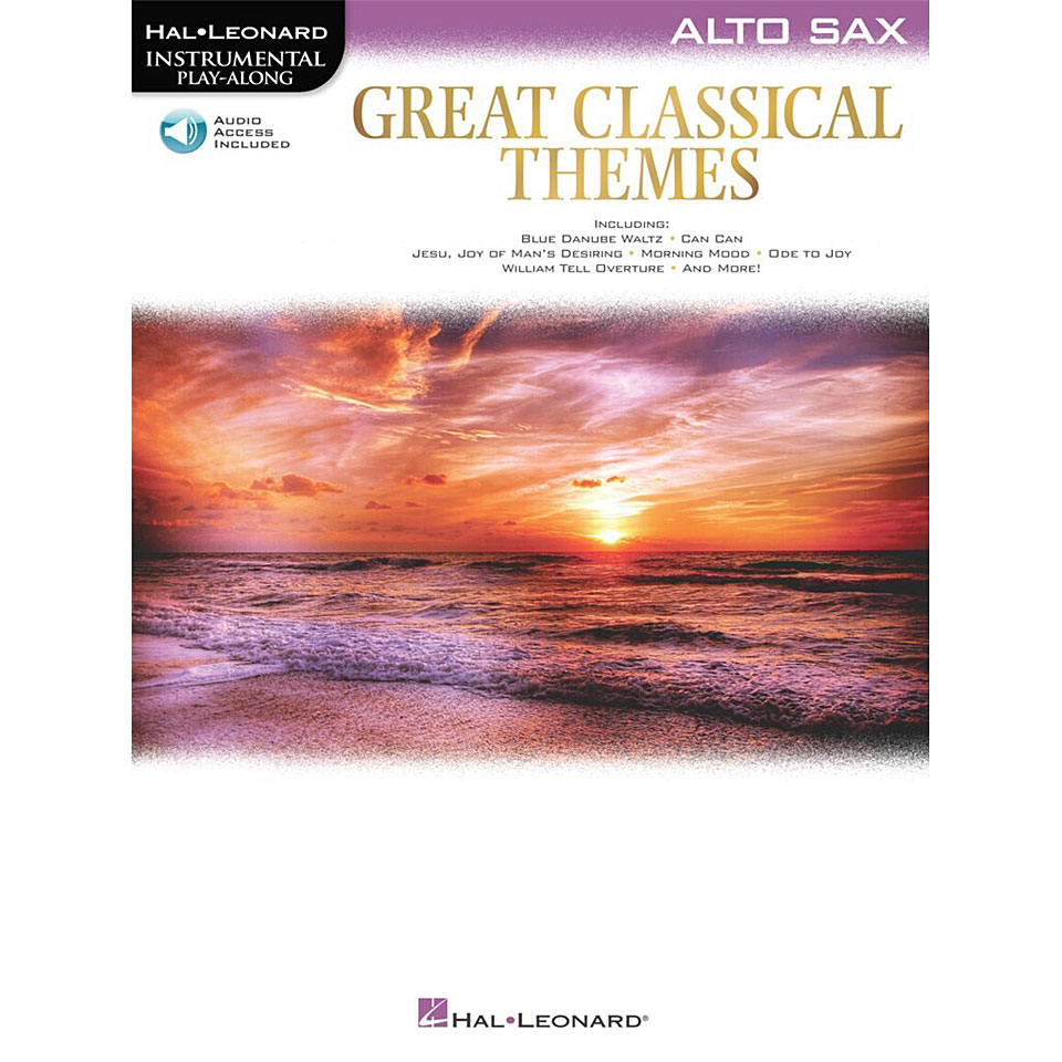 Hal Leonard Great Classical Themes - Alto Sax Play-Along von Hal Leonard