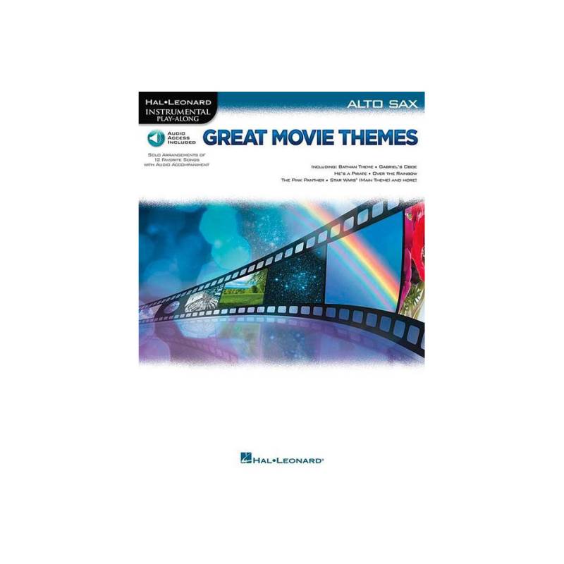 Hal Leonard Great Movie Themes for Alto Sax Play-Along von Hal Leonard