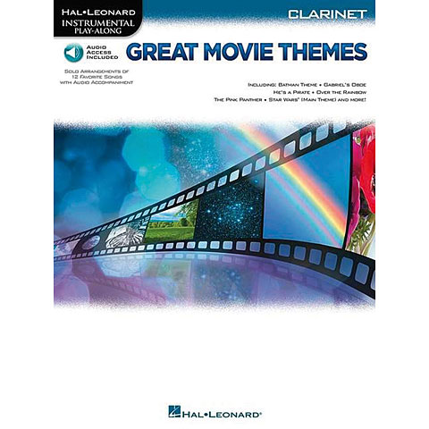Hal Leonard Great Movie Themes for Clarinet Play-Along von Hal Leonard