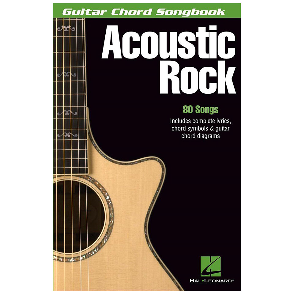 Hal Leonard Guitar Chord Songbook - Acoustic Rock Songbook von Hal Leonard