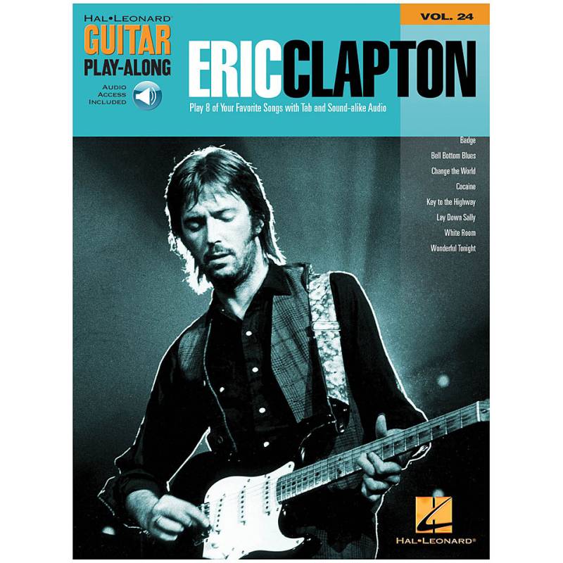 Hal Leonard Guitar Play-Along Vol.24 - Eric Clapton Play-Along von Hal Leonard