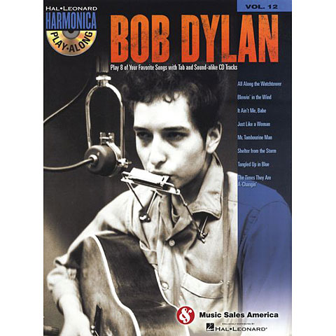 Hal Leonard Harmonica Play-Along Vol.12 - Bob Dylan Play-Along von Hal Leonard