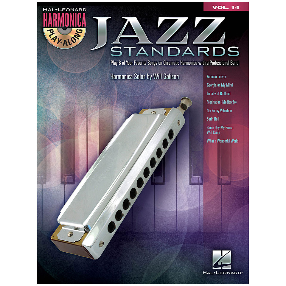 Hal Leonard Harmonica Play-Along Vol.14 - Jazz Standards Play-Along Hal Leonard Harmonica Play-Along Vol.14 - Jazz Standards Play-Along von Hal Leonard