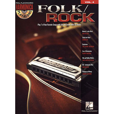Hal Leonard Harmonica Play-Along Vol.4 - Folk Rock Play-Along Hal Leonard Harmonica Play-Along Vol.4 - Folk Rock Play-Along von Hal Leonard