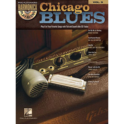 Hal Leonard Harmonica Play-Along Vol.9 - Chicago Blues Play-Along von Hal Leonard