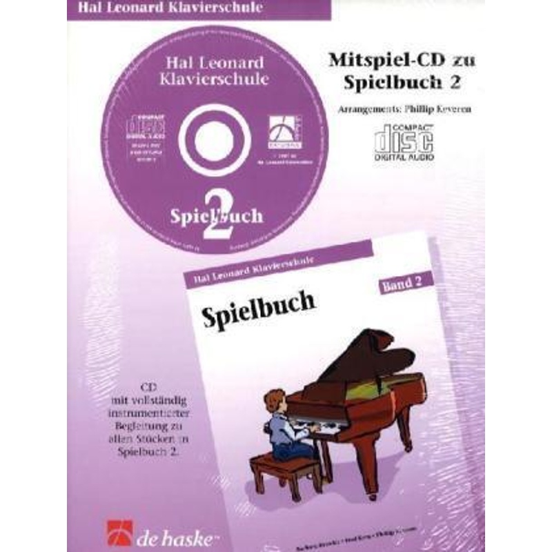 Hal Leonard Klavierschule, Spielbuch.Tl.2,1 Audio-CD von Hal Leonard
