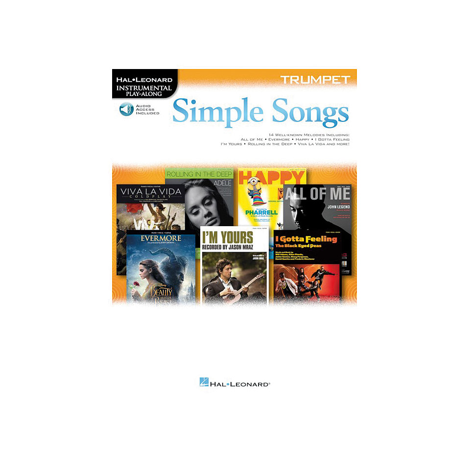 Hal Leonard Simple Songs for Trumpet Play-Along von Hal Leonard