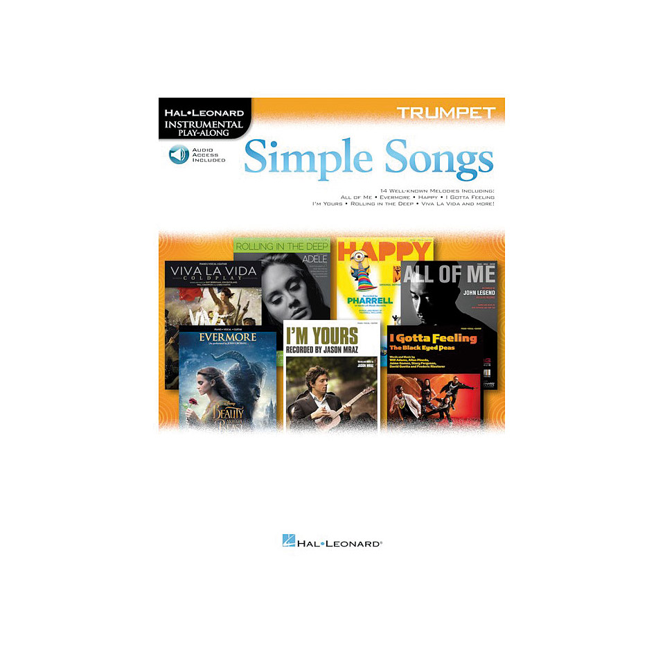 Hal Leonard Simple Songs for Trumpet Play-Along Hal Leonard Simple Songs for Trumpet Play-Along von Hal Leonard