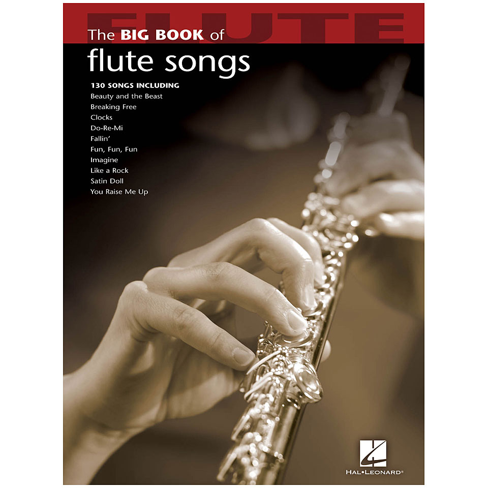 Hal Leonard The Big Book of Flute Songs for Flute Notenbuch von Hal Leonard
