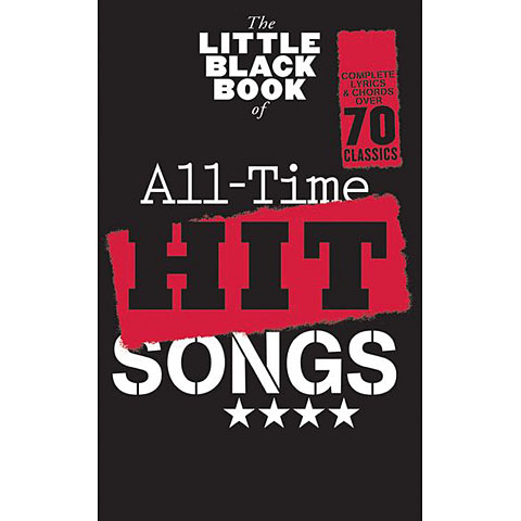Hal Leonard The Little Black Book of All-Time Hit Songs Songbook Hal Leonard The Little Black Book of All-Time Hit Songs Songbook von Hal Leonard