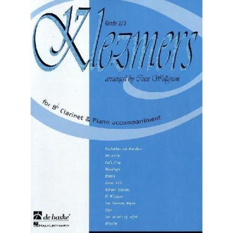 Klezmers, für Klarinette und Klavier von Hal Leonard