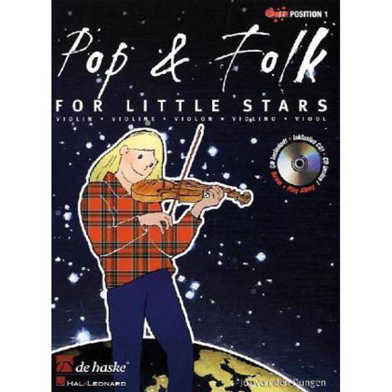 Pop & Folk for Little Stars, für Violine, m. Audio-CD von Hal Leonard