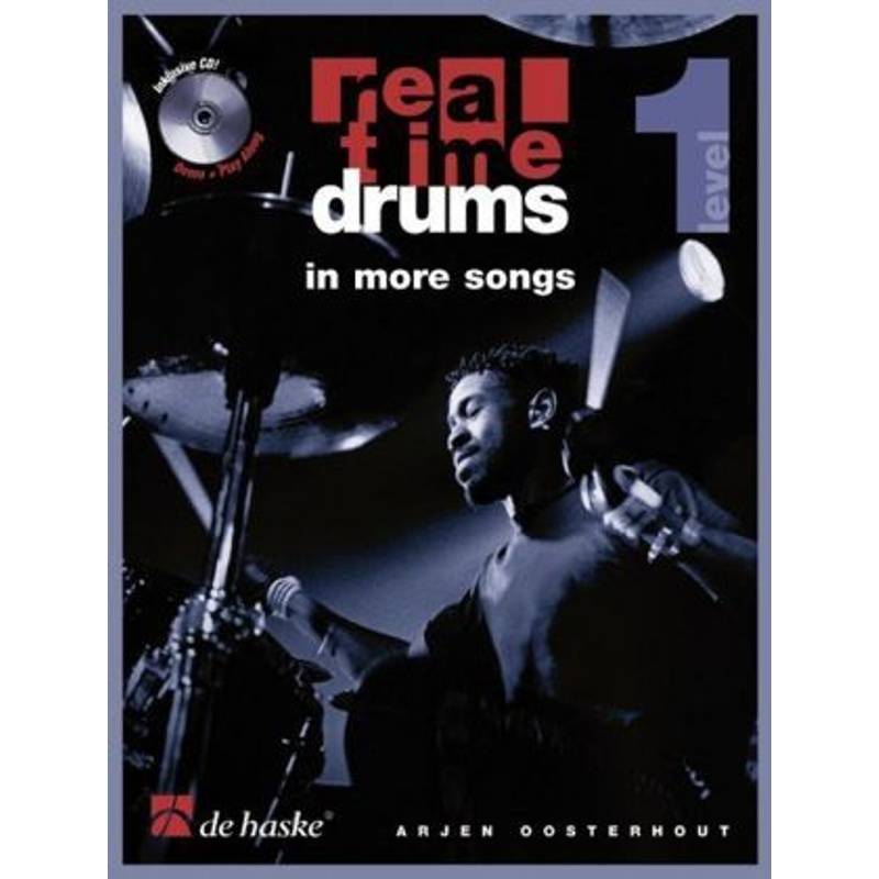 Real Time Drums in More Songs, m. Audio-CD von Hal Leonard