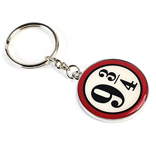 Harry Potter Metal Keychain Platform 9 3/4 5 cm Half Moon Portachiavi Harry Potter Metal Keychain Platform 9 3/4 5 cm Half Moon Portachiavi von Half Moon Bay