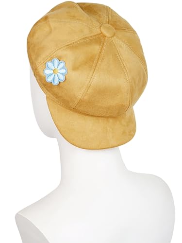 Brauner Vintage-Hut für Herren, Unisex, Damen, dunkelbraun, Tanz-Kostüm, Zubehör, Hüte, Mützen, Kopfbedeckung für Halloween, Party, Alltag von Half and Half