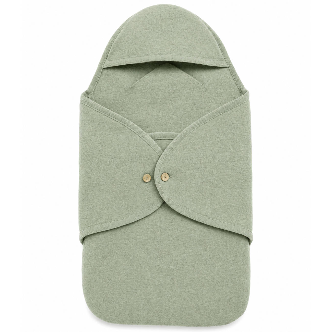 Halfen Strickerei - Walk-Einschlagdecke für Babyschale sage Halfen Strickerei - Walk-Einschlagdecke für Babyschale sage von Halfen Strickerei
