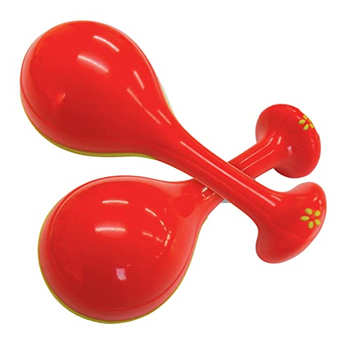 Halilit Baby Maracas. Brightly Coloured Traditional Rattle Shaker Musical Instruments with Textured Grip for Infants and Toddlers 6 Months + von Halilit