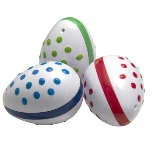 Halilit Musik-Spielzeug, 3 Eier (unter Filme), HA 359V/3, zufällige Farbauswahl von Halilit
