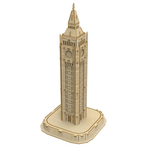 Hallisun 3D Holzpuzzle für Erwachsene, Elizabeth Tower Big Ben Holzarchitekturmodell, London Clock Tower Souvenir Holz DIY Mechanisches Set Spielzeug Wohnkultur Weihnachtsgeburtstagsgeschenk 61 Teile Hallisun 3D Holzpuzzle für Erwachsene, Elizabeth Tower Big Ben Holzarchitekturmodell, London Clock Tower Souvenir Holz DIY Mechanisches Set Spielzeug Wohnkultur Weihnachtsgeburtstagsgeschenk 61 Teile von Hallisun