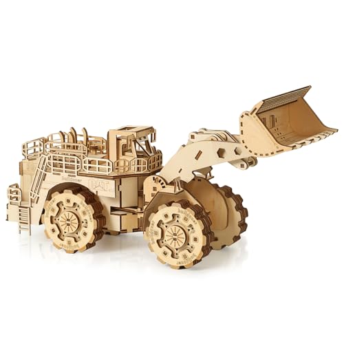 Hallisun 3D Holzpuzzle für Erwachsene, Mechanischer Gabelstapler Modellbausatz aus Holz, DIY Gabelstapler Bausatz Bastelset, Oldtimer Modellbau, DIY Weihnachtsgeburtstagsgeschenke, 312 Teile Hallisun 3D Holzpuzzle für Erwachsene, Mechanischer Gabelstapler Modellbausatz aus Holz, DIY Gabelstapler Bausatz Bastelset, Oldtimer Modellbau, DIY Weihnachtsgeburtstagsgeschenke, 312 Teile von Hallisun