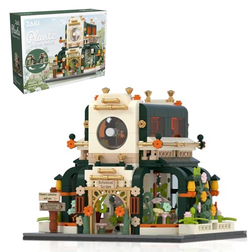 Hallisun Spielzeug Baustein Set, Monets Blumenzimmer, Baustein in normaler Größe, Blumenladen Bausatz mit botanischer Sammlung, Weihnachts und Geburtstagsgeschenk für Erwachsene Kinder ab 8-12 Jahren Hallisun Spielzeug Baustein Set, Monets Blumenzimmer, Baustein in normaler Größe, Blumenladen Bausatz mit botanischer Sammlung, Weihnachts und Geburtstagsgeschenk für Erwachsene Kinder ab 8-12 Jahren von Hallisun