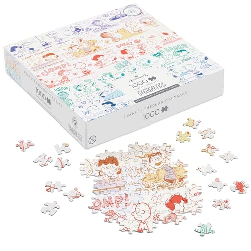 Hallmark Peanuts 1000 Teile Puzzle (75th Anniversary Through The Years) von Hallmark