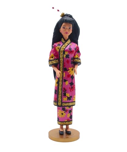 Hallmark Puppen der Welt Chinesische Barbie Weihnachten Ornament 1997 von Hallmark