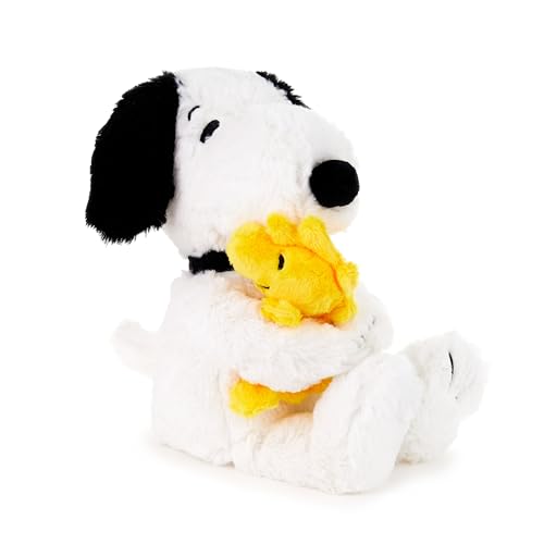Hallmark SNOOPY & WOODSTOCK 2 Paar Erdnüsse Weiche Plüsch Erdnüsse für Geburtstag, Valentinstag, Jahrestag von Hallmark
