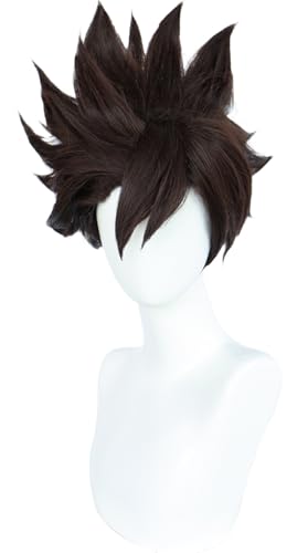 Hallojojo Adam Cosplay Perücken Herren 29CM Dunkelbraun Kurz Perücke Verkleidung Hölle Hotel Engel Adam Kostümperücke Halloween Karneval Party Maskenball Zubehör Wig Hallojojo Adam Cosplay Perücken Herren 29CM Dunkelbraun Kurz Perücke Verkleidung Hölle Hotel Engel Adam Kostümperücke Halloween Karneval Party Maskenball Zubehör Wig von Hallojojo