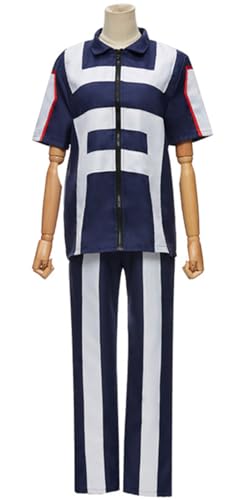 Hallojojo Anime My Hero Academy Kostüm Herren Cosplay Midoriya Izuku Todoroki Shoto Bakugou Katsuki Schuluniform Top und Hose Set für Fancy Dress Up Halloween Karneval Party Maskenball Verkleidung Hallojojo Anime My Hero Academy Kostüm Herren Cosplay Midoriya Izuku Todoroki Shoto Bakugou Katsuki Schuluniform Top und Hose Set für Fancy Dress Up Halloween Karneval Party Maskenball Verkleidung von Hallojojo