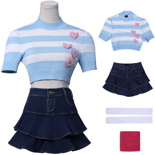 Hallojojo Bloom Kostüm Damen Cosplay Magie Prinzessin Bloom Frau Outfit Top Rock und Armband Socken Set für Fancy Dress Up Halloween Karneval Party Geburtstag Maskenball Verkleidung Hallojojo Bloom Kostüm Damen Cosplay Magie Prinzessin Bloom Frau Outfit Top Rock und Armband Socken Set für Fancy Dress Up Halloween Karneval Party Geburtstag Maskenball Verkleidung von Hallojojo