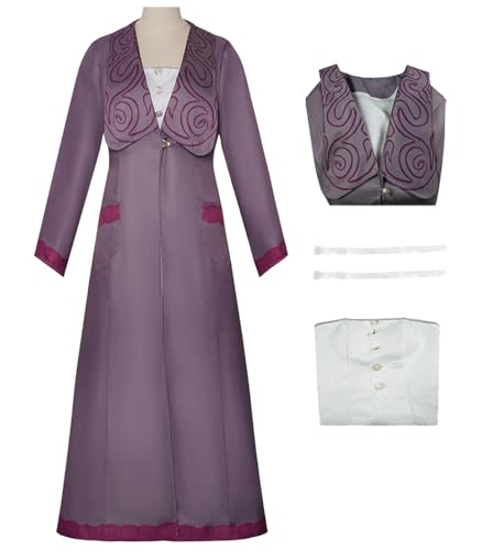 Hallojojo Damen Elphaba Cosplay Kostüm Wicked Hexe Verkleidung Hexen Elphaba Kleid Vintage Weihnachten Halloween Karneval Party Bühnenauftritt Fancy Dress für Erwachsene Hallojojo Damen Elphaba Cosplay Kostüm Wicked Hexe Verkleidung Hexen Elphaba Kleid Vintage Weihnachten Halloween Karneval Party Bühnenauftritt Fancy Dress für Erwachsene von Hallojojo