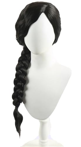 Hallojojo Elphaba Cosplay Perücken Damen 75CM Lange Pferdeschwanz Kostümperücke Verkleidung Wicked Hexe Elphaba Halloween Karneval Party Maskenball Zubehör Wig Hallojojo Elphaba Cosplay Perücken Damen 75CM Lange Pferdeschwanz Kostümperücke Verkleidung Wicked Hexe Elphaba Halloween Karneval Party Maskenball Zubehör Wig von Hallojojo