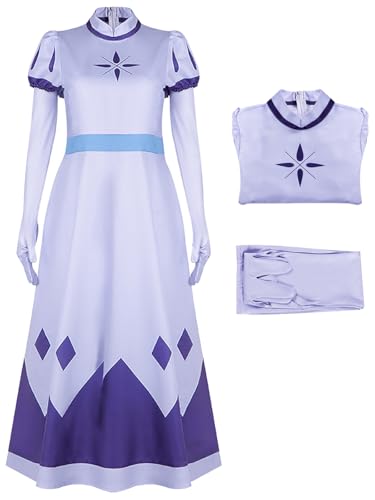 Hallojojo Emily Cosplay Kostüm Set Anime Hazbin Hotel Verkleidung Emily Uniform Lila Kleid Weihnachten Halloween Karneval Party Bühnenauftritt Fancy Kostüm für Erwachsene Hallojojo Emily Cosplay Kostüm Set Anime Hazbin Hotel Verkleidung Emily Uniform Lila Kleid Weihnachten Halloween Karneval Party Bühnenauftritt Fancy Kostüm für Erwachsene von Hallojojo