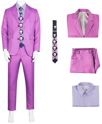 Hallojojo Kira Yoshikage Kostüm Herren Fasching Cosplay Anime Yoshikage Kira Smoking Uniform Jacke und Hemd Hose Krawatte für Fancy Dress Up Halloween Karneval Party Geburtstag Maskerade Verkleidung Hallojojo Kira Yoshikage Kostüm Herren Fasching Cosplay Anime Yoshikage Kira Smoking Uniform Jacke und Hemd Hose Krawatte für Fancy Dress Up Halloween Karneval Party Geburtstag Maskerade Verkleidung von Hallojojo