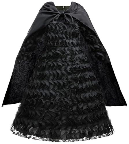 Hallojojo Mädchen Elphaba Kostüm mit Umhang Fasching Cosplay Wicked Hexe Elphaba Falten Kleid für Dress Up Halloween Weihnachten Karneval Party Geburtstag Maskenball Festkleid Verkleidung, 5-15 Jahre Hallojojo Mädchen Elphaba Kostüm mit Umhang Fasching Cosplay Wicked Hexe Elphaba Falten Kleid für Dress Up Halloween Weihnachten Karneval Party Geburtstag Maskenball Festkleid Verkleidung, 5-15 Jahre von Hallojojo