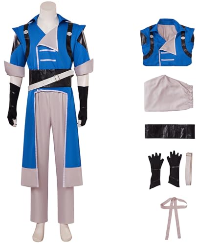 Hallojojo Richter Kostüm Herren Fasching Cosplay Dämon Burg Vampirjäger Richter Belmont Uniform Top Hose Gürtel Handschuhe Set für Halloween Karneval Party Geburtstag Maskerade Anime Verkleidung Hallojojo Richter Kostüm Herren Fasching Cosplay Dämon Burg Vampirjäger Richter Belmont Uniform Top Hose Gürtel Handschuhe Set für Halloween Karneval Party Geburtstag Maskerade Anime Verkleidung von Hallojojo